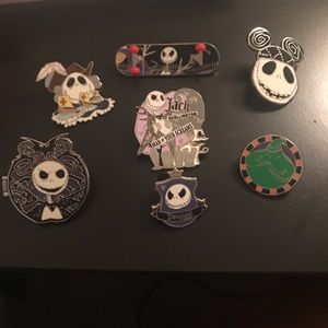 Disney Pin Set - Nightmare Before Christmas